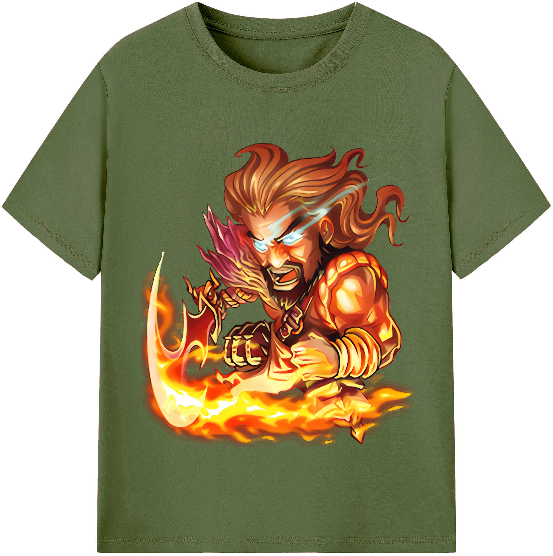 リーグ・オブ・レジェンド League of Legends LOL 綿100％半袖Tシャツ（フロントプリント）
